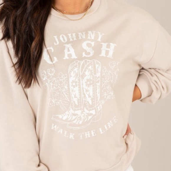 Tops - Johnny Cash Sweatshirt